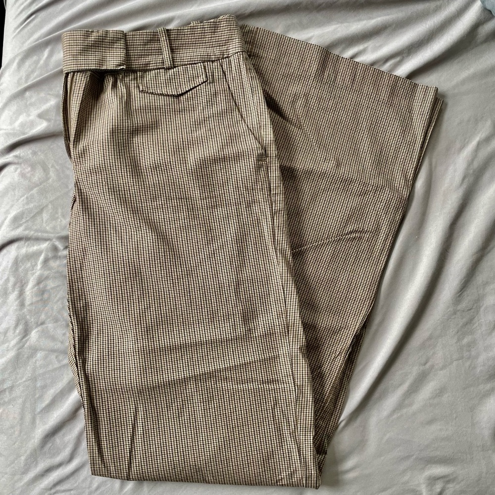 Tommy Hilfiger Bootcut Plaid Pant